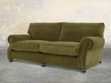 Hetty 4 Seat Sofa In Moss Lush Velvet
