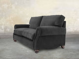 Hetty 4 Seat Sofa In Nickel Lush Velvet