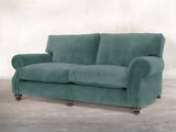 Hetty 4 Seat Sofa In Ocean Storm Vintage Velvet