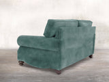 Hetty 4 Seat Sofa In Ocean Storm Vintage Velvet