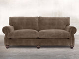Hetty 4 Seat Sofa In Otter Vintage Velvet