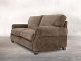 Hetty 4 Seat Sofa In Otter Vintage Velvet