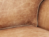 Hetty 4 Seat Sofa In Pecan Vintage Leather