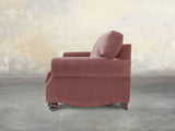 Hetty 4 Seat Sofa In Pink Lush Velvet