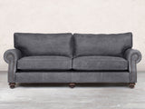Hetty 4 Seat Sofa In Thunder Vintage Leather