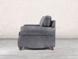 Hetty 4 Seat Sofa In Thunder Vintage Leather