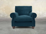 Hetty Chair In Blue Lush Velvet