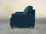 Hetty Chair In Blue Lush Velvet