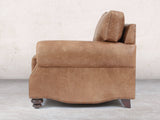 Hetty Chair In Brown Vintage Leather
