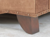 Hetty Chair In Brown Vintage Leather