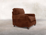 Hetty Chair In Burnt Umber Vintage Velvet