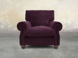 Hetty Chair In Grape Lush Velvet