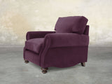 Hetty Chair In Grape Lush Velvet