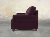 Hetty Chair In Grape Lush Velvet