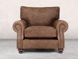 Hetty Chair In Hickory Vintage Leather