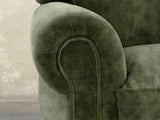 Hetty Chair In Jade Vintage Velvet