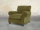 Hetty Chair In Moss Lush Velvet