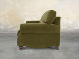 Hetty Chair In Moss Lush Velvet