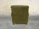Hetty Chair In Moss Lush Velvet