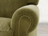 Hetty Chair In Moss Lush Velvet