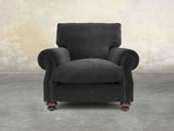 Hetty Chair In Nickel Lush Velvet