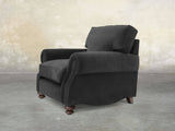 Hetty Chair In Nickel Lush Velvet