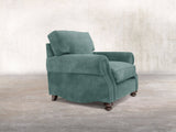 Hetty Chair In Ocean Storm Vintage Velvet