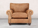 Hetty Chair In Pecan Vintage Leather