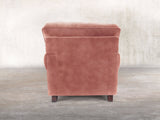 Hetty Chair In Pink Blush Vintage Velvet