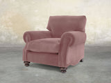 Hetty Chair In Pink Lush Velvet