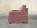 Hetty Chair In Pink Lush Velvet