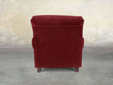 Hetty Chair In Red Lush Velvet