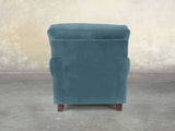 Hetty Chair In Sky Lush Velvet