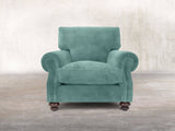Hetty Chair In Summer Mist Vintage Velvet