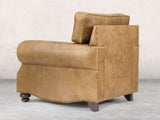 Hetty Chair In Tan Vintage Leather