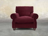 Hetty Chair In Wine Lush Velvet