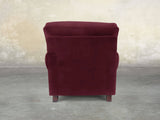 Hetty Chair In Wine Lush Velvet