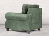 Hetty Cuddler In Green Vintage Leather