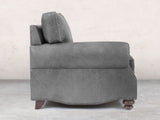 Hetty Cuddler In Grey Vintage Leather