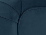 Hetty Snug 2 Seat Sofa In Eclipse Lush Velvet