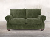 Hetty Snug 2 Seat Sofa In Jade Vintage Velvet