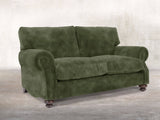 Hetty Snug 2 Seat Sofa In Jade Vintage Velvet
