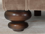 Hetty Snug 2 Seat Sofa In Mocha Vintage Velvet