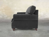 Hetty Snug 2 Seat Sofa In Nickel Lush Velvet