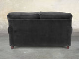 Hetty Snug 2 Seat Sofa In Nickel Lush Velvet