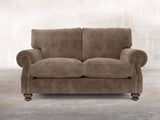 Hetty Snug 2 Seat Sofa In Otter Vintage Velvet