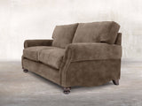 Hetty Snug 2 Seat Sofa In Otter Vintage Velvet