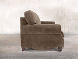 Hetty Snug 2 Seat Sofa In Otter Vintage Velvet