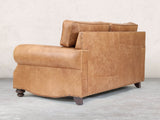 Hetty Snug 2 Seat Sofa In Pecan Vintage Leather
