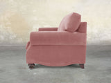 Hetty Snug 2 Seat Sofa In Pink Lush Velvet